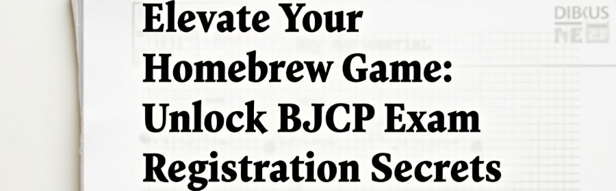 BJCP Exam Registration article image