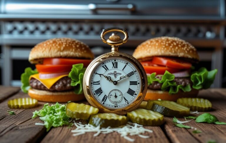 Grilling Time for Burgers