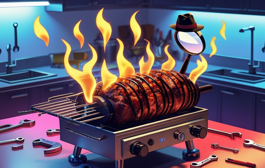 Help! Rescuing your Rotisserie: Troubleshooting Burner Problems Help! Rescuing your Rotisserie: Troubleshooting Burner Problems Troubleshooting Rotisserie Burner Problems